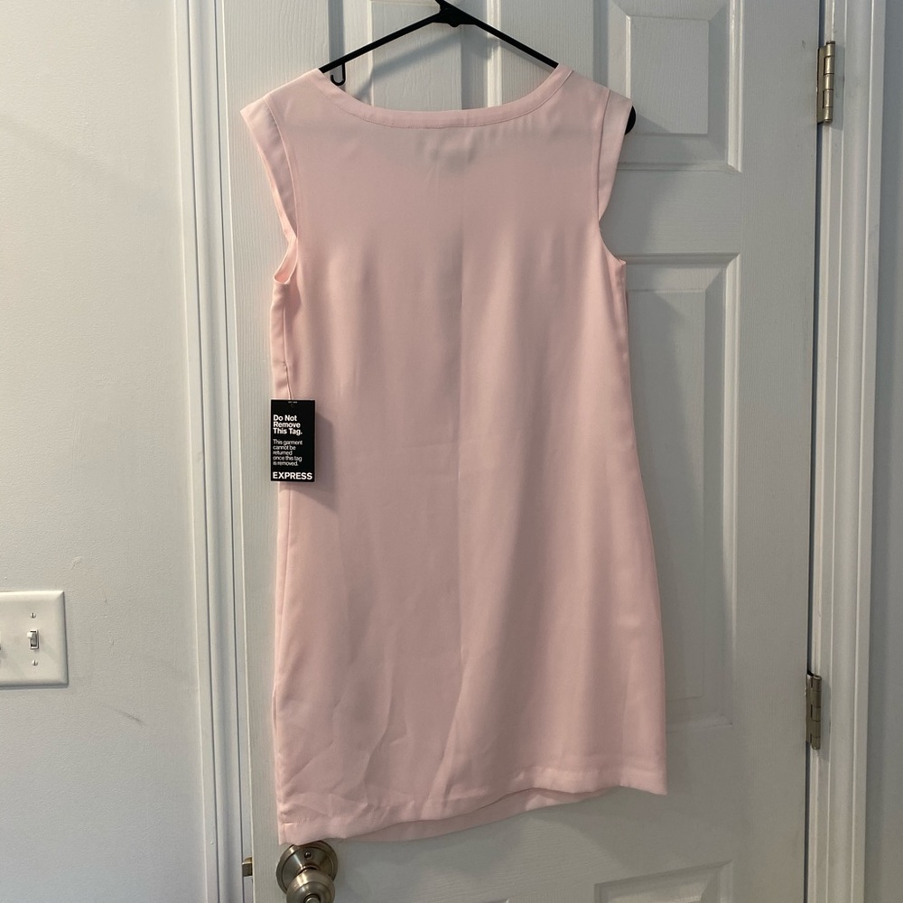Express Rhinestone Studded Shift Dress - Picture 6 of 6